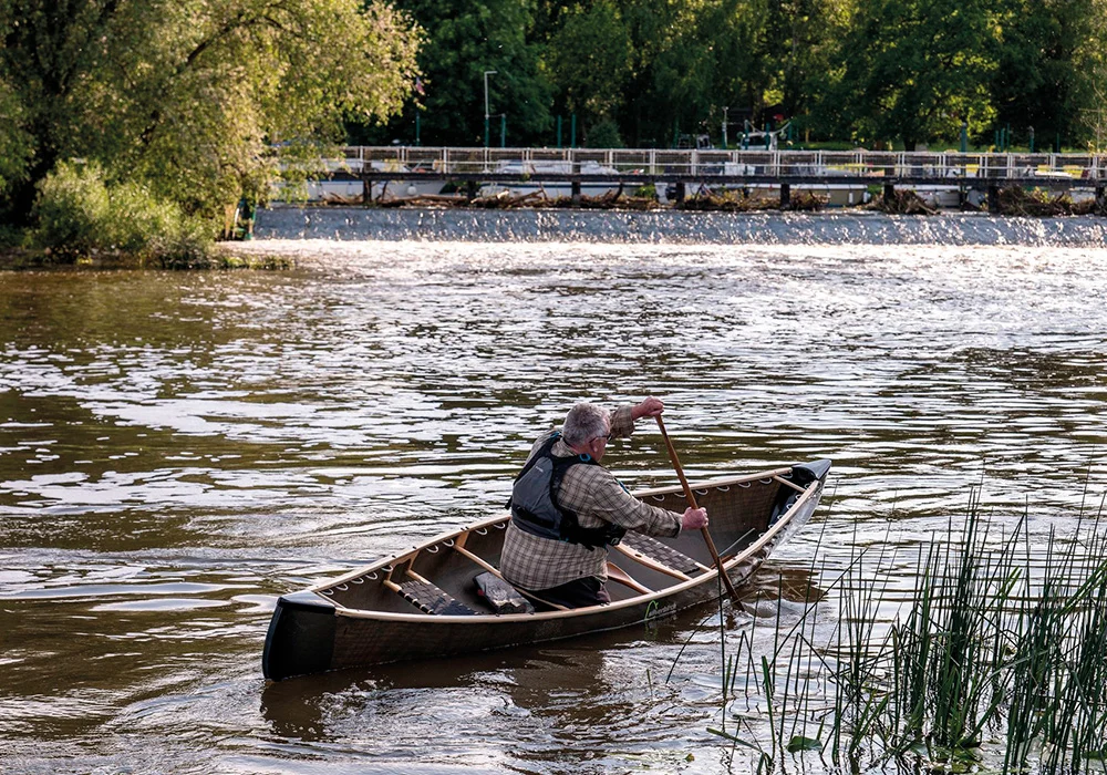 Broadland 15 Composite Paddled by Ray Goodwin MBE